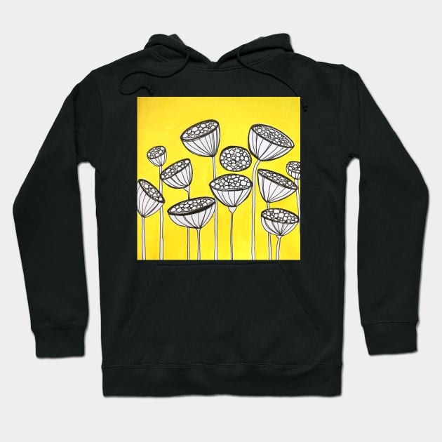 Lotus pods Hoodie by MyCraftyNell